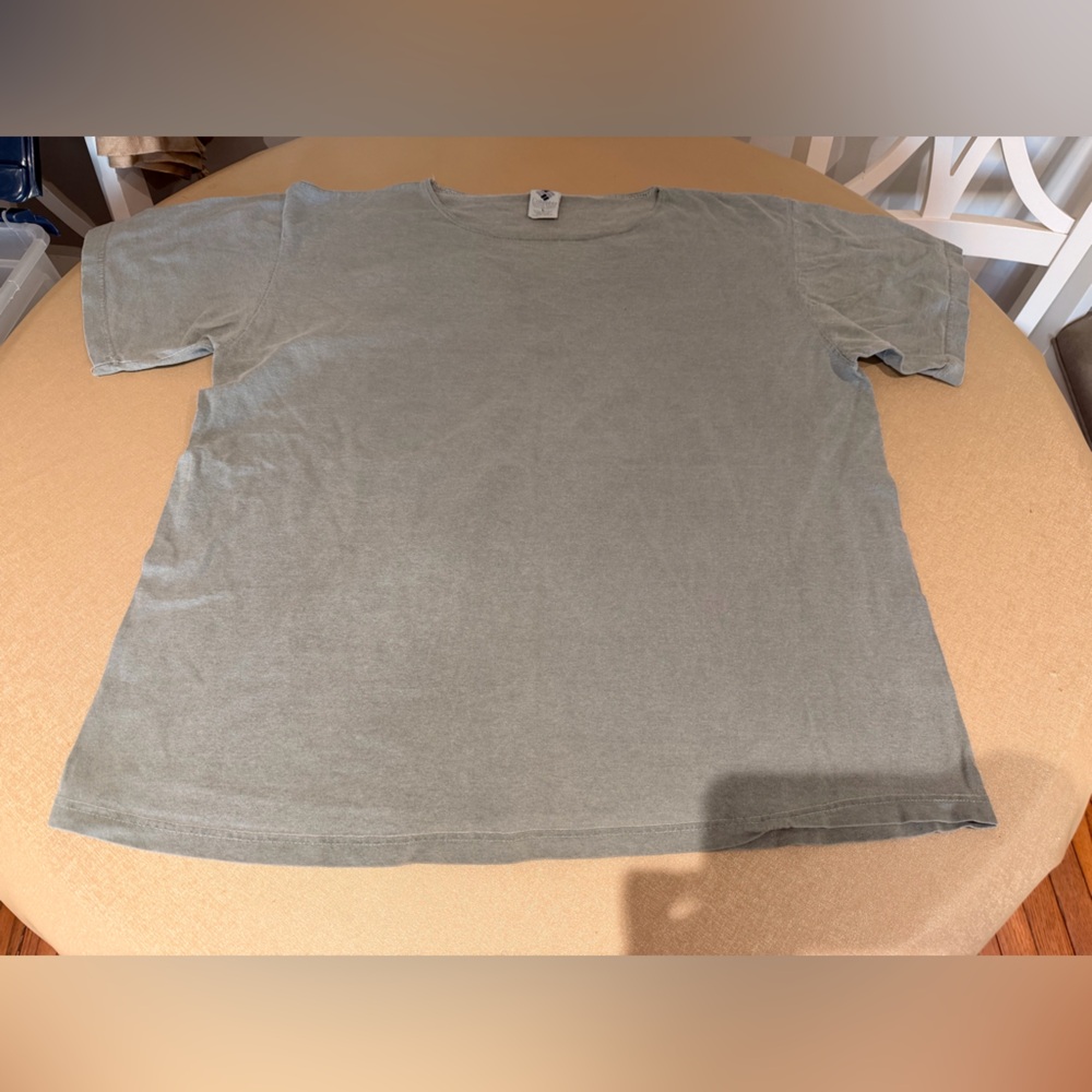 Vintage Columbia Men's Gray T-Shirt size L